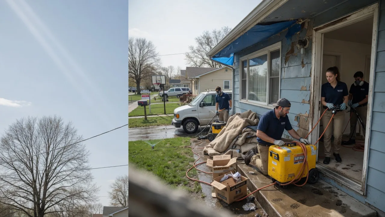 Basement Flood Cleanup in Pierre, SD near me
